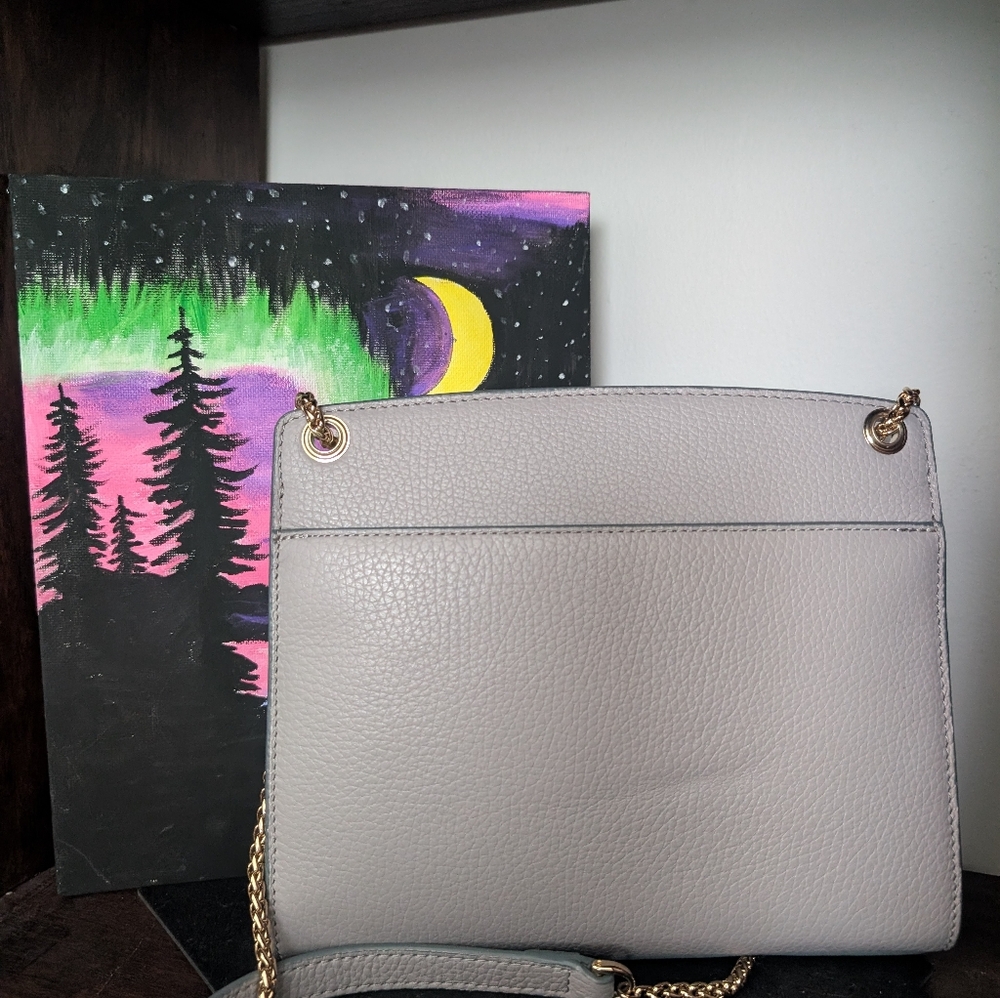 Furla Elegant Gray Shoulder/Handbag - Picture 2 of 7